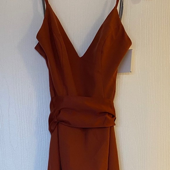 Vera Wang Bridesmaid Dress from David’s Bridal in Cinnamon - Picture 4 of 4